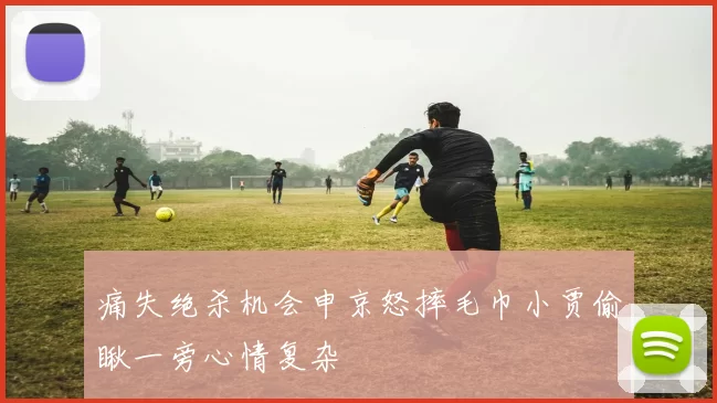 痛失绝杀机会申京怒摔毛巾小贾偷瞅一旁心情复杂